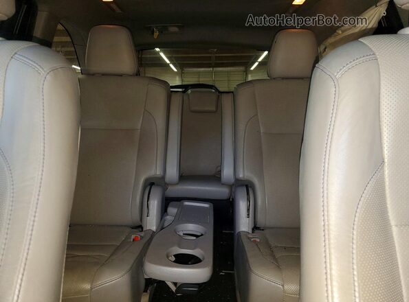5TDDZRFH8KS960658 2019 TOYOTA HIGHLANDER Black უკანა სავარძლების ხედი