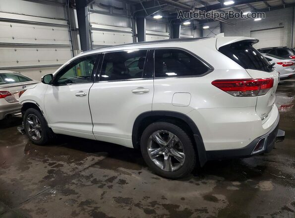 5TDDZRFH9JS831715 2018 TOYOTA HIGHLANDER White Tył lewy