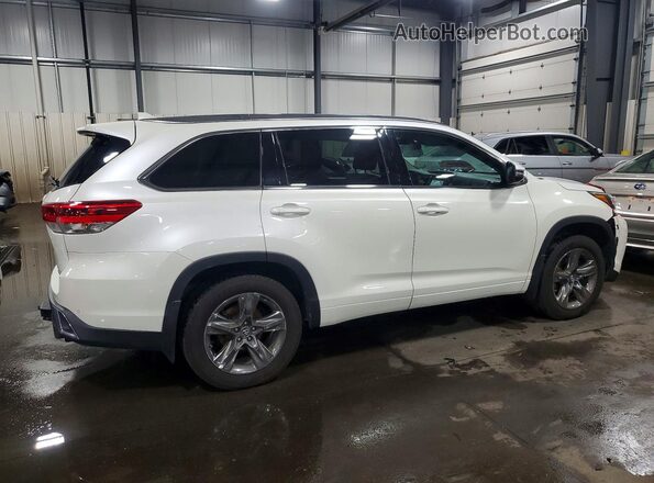 5TDDZRFH9JS831715 2018 TOYOTA HIGHLANDER White Tył prawy