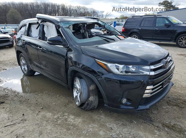 5TDDZRFHXJS865890 2018 TOYOTA HIGHLANDER Black Delantero derecho