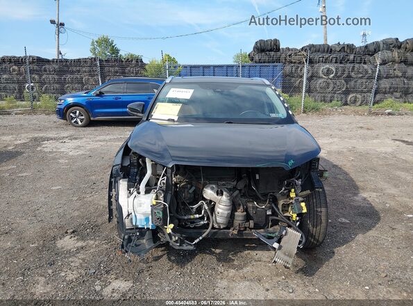 5TDDZRFHXKS983780 2019 TOYOTA HIGHLANDER Черный Вид задней части салона