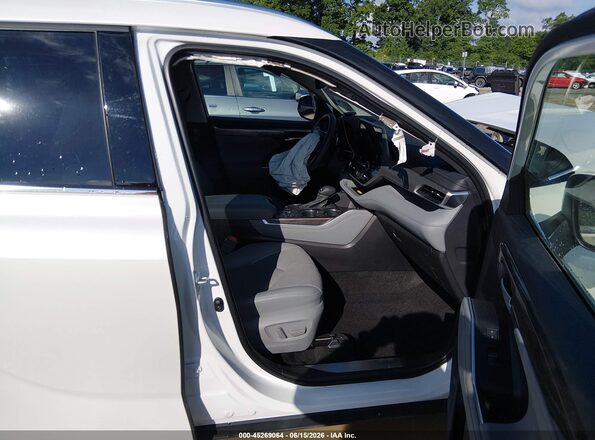 5TDEBRCH9SS671673 2025 TOYOTA HIGHLANDER HYBRID White Вид салону спереду