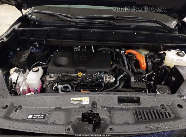 5TDEBRCH9TS691990 2026 TOYOTA HIGHLANDER Blue Вид ззаду