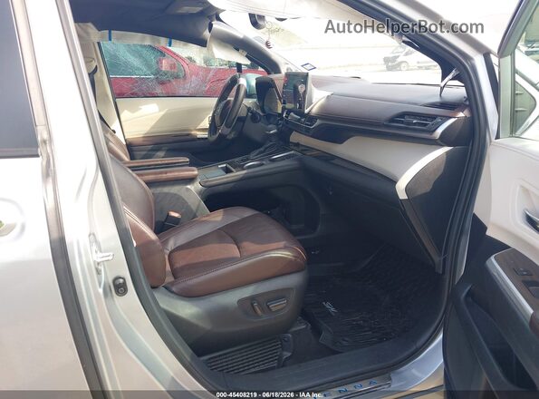 5TDERKEC0NS113154 2022 TOYOTA SIENNA Silver Vista interior delantera
