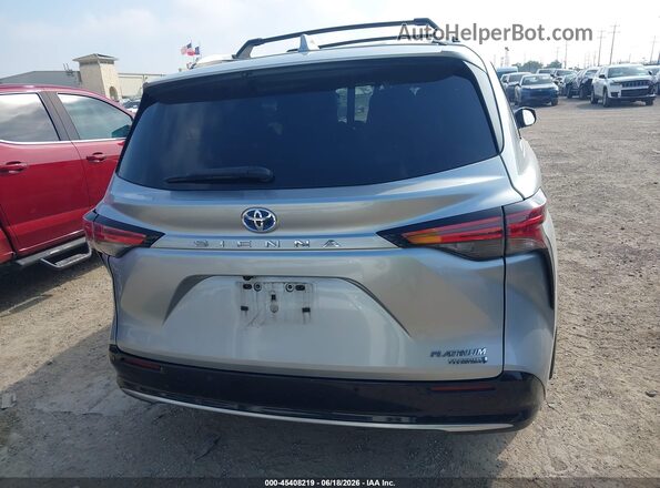 5TDERKEC0NS113154 2022 TOYOTA SIENNA Silver 