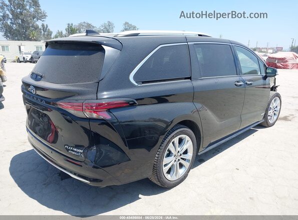 5TDERKEC2MS006220 2021 TOYOTA SIENNA Black Trasero derecho