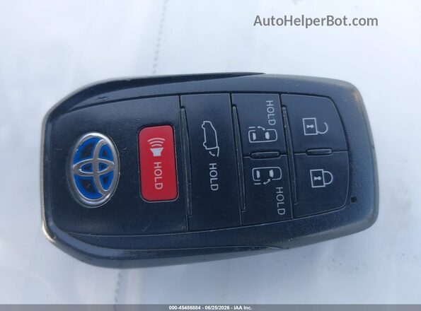 5TDERKEC2MS006220 2021 TOYOTA SIENNA Black Vista del salpicadero