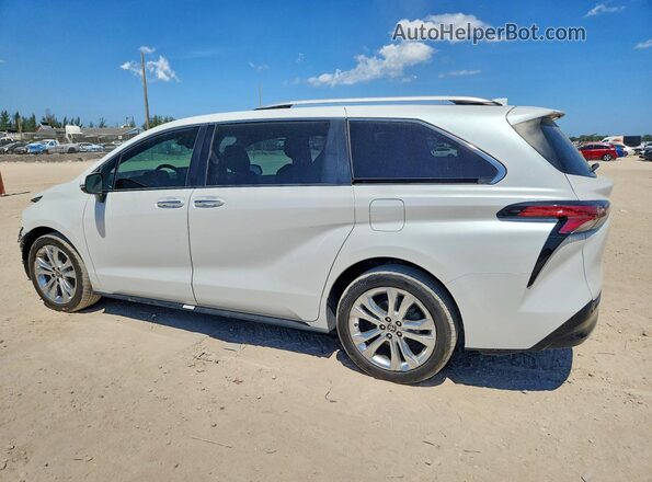 5TDERKEC3NS088380 2022 TOYOTA SIENNA White უკანა მარცხენა