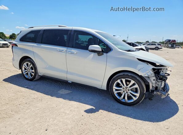 5TDERKEC3NS088380 2022 TOYOTA SIENNA White წინა მარჯვენა