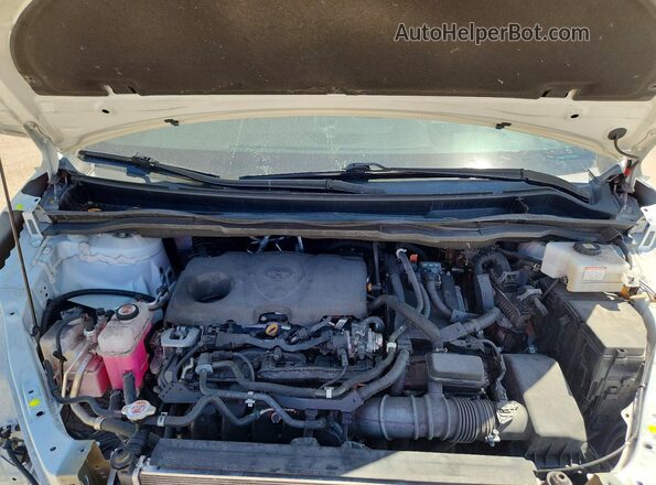 5TDERKEC3NS088380 2022 TOYOTA SIENNA White ძრავის განყოფილების ხედი