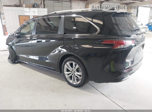 5TDERKEC3PS178034 2023 TOYOTA SIENNA Black Vista tres cuartos delantera izquierda
