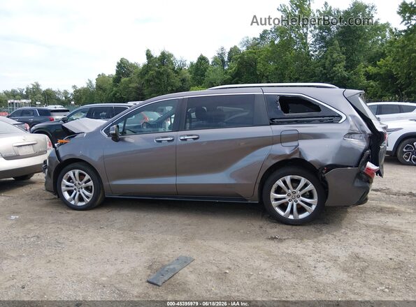 5TDERKEC4NS085715 2022 TOYOTA SIENNA Gray Vista interior de 360 grados