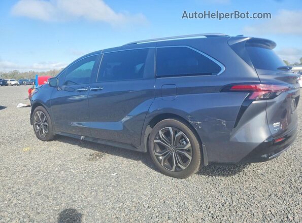 5TDERKEC4SS284680 2025 TOYOTA SIENNA Charcoal Trasero izquierdo