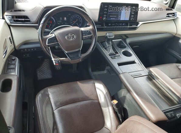 5TDERKEC6MS022615 2021 TOYOTA SIENNA Серебряный 