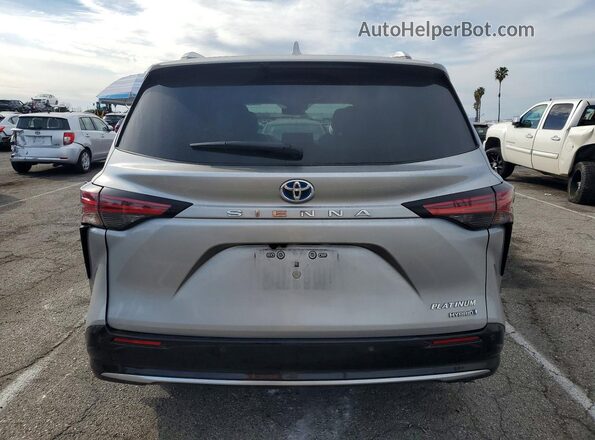 5TDERKEC6MS022615 2021 TOYOTA SIENNA Серебряный 