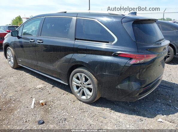 5TDERKEC8MS003788 2021 TOYOTA SIENNA Black უკანა მარცხენა