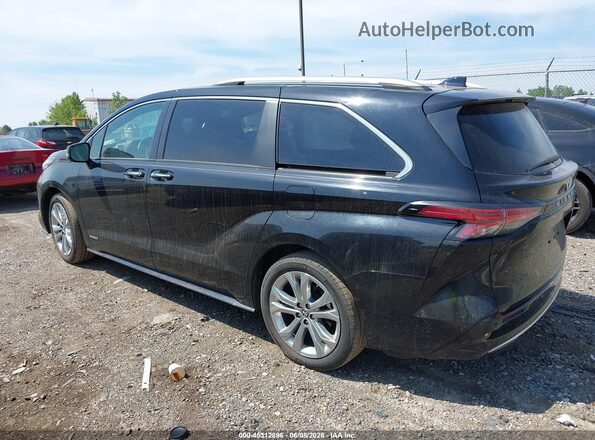 5TDERKEC8MS003788 2021 TOYOTA SIENNA Black სალონის 360-გრადუსიანი ხედი