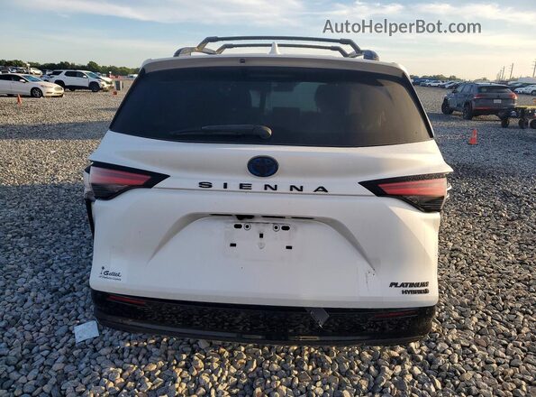 5TDERKEC8NS089329 2022 TOYOTA SIENNA White Vista trasera