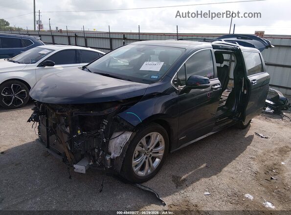 5TDERKEC9MS021457 2021 TOYOTA SIENNA Blue Передня ліва чверть