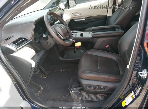 5TDERKEC9MS021457 2021 TOYOTA SIENNA Blue Вид підкапотного простору