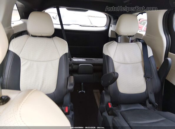 5TDERKECXSS254101 2025 TOYOTA SIENNA White Vista de la etiqueta del VIN
