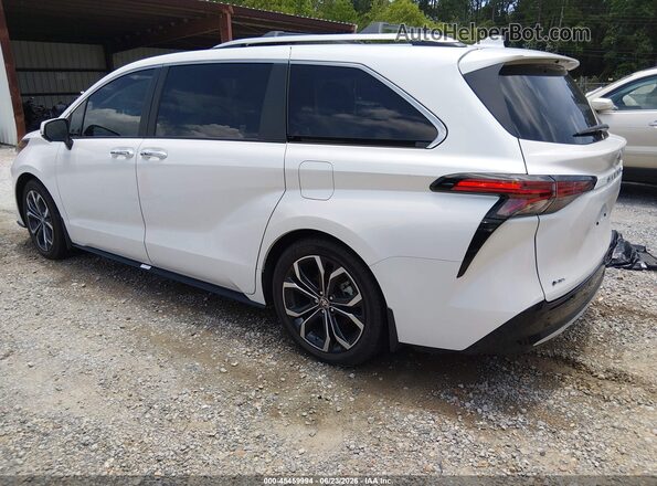 5TDERKECXSS254101 2025 TOYOTA SIENNA White Trasero izquierdo
