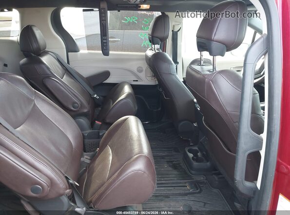 5TDESKFC0RS130772 2024 TOYOTA SIENNA Maroon VIN კოდის სტიკერის ხედი