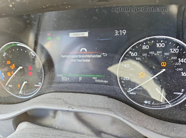 5TDESKFC2RS151087 2024 TOYOTA SIENNA Gray Widok zestawu wskaźników