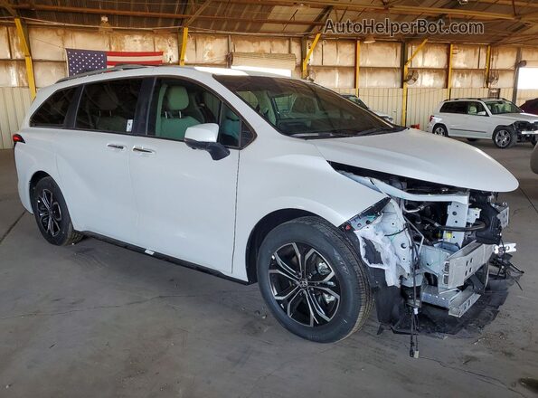 5TDESKFC3TS251125 2026 TOYOTA SIENNA White Przód prawy