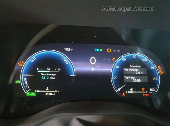 5TDESKFC3TS251125 2026 TOYOTA SIENNA White Widok zestawu wskaźników
