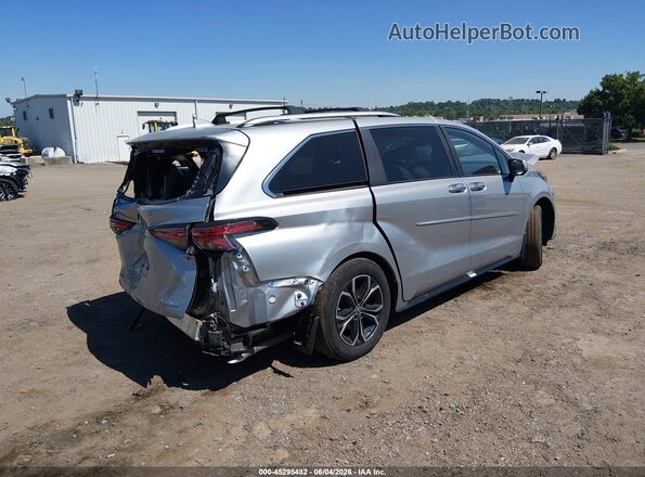 5TDESKFC5SS167855 2025 TOYOTA SIENNA Light Blue უკანა მარჯვენა