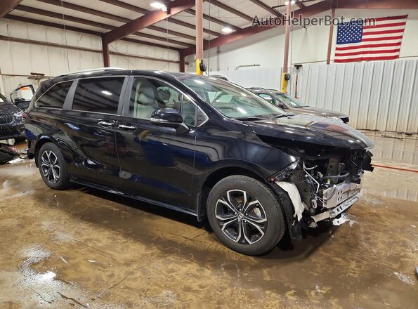 5TDESKFC6SS164317 2025 TOYOTA SIENNA Black Przód prawy