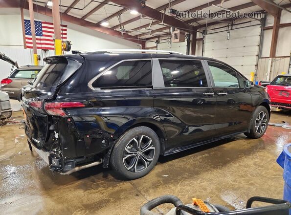 5TDESKFC6SS164317 2025 TOYOTA SIENNA Black Tył prawy
