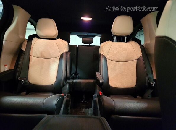 5TDESKFC6SS164317 2025 TOYOTA SIENNA Black Widok tylnych siedzeń