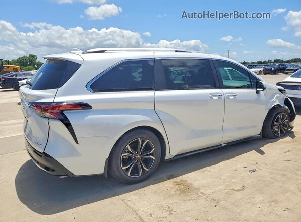 5TDESKFC6TS235923 2026 TOYOTA SIENNA White უკანა მარჯვენა