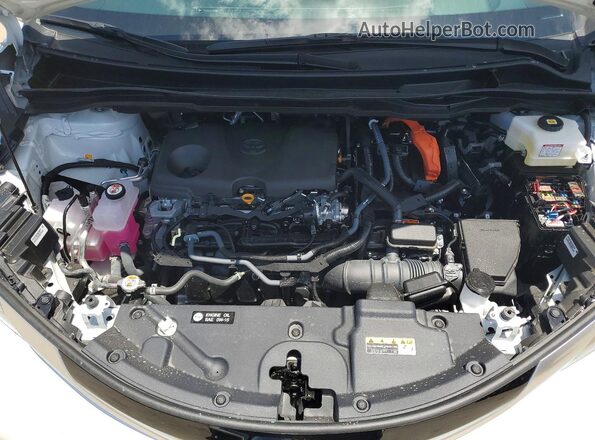 5TDESKFC6TS235923 2026 TOYOTA SIENNA White ძრავის განყოფილების ხედი