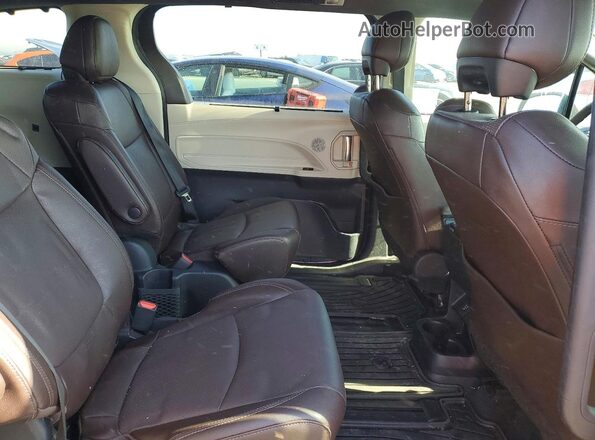 5TDESKFC8PS085125 2023 TOYOTA SIENNA Red Вид задньої частини салону