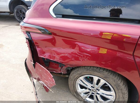 5TDESKFC8RS135671 2024 TOYOTA SIENNA Red Widok z przodu