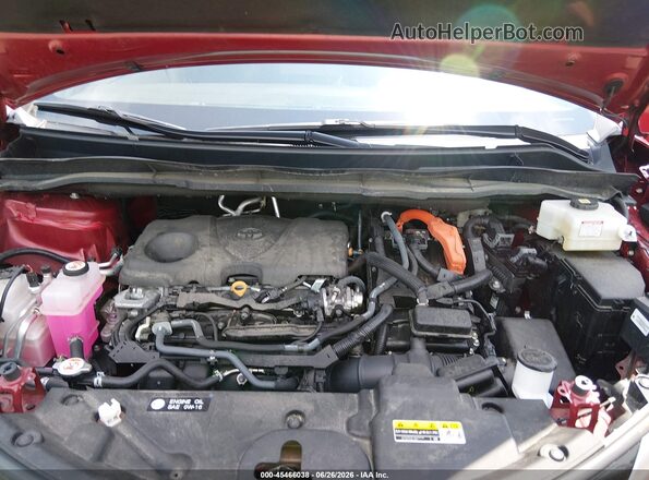 5TDESKFC8RS135671 2024 TOYOTA SIENNA Red Widok z tyłu