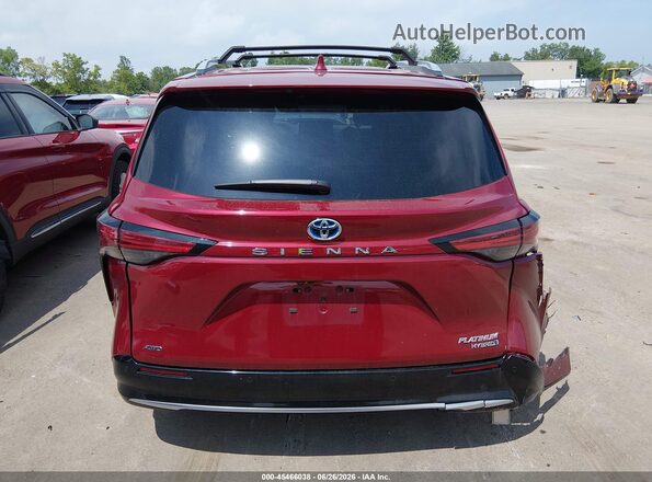 5TDESKFC8RS135671 2024 TOYOTA SIENNA Red 
