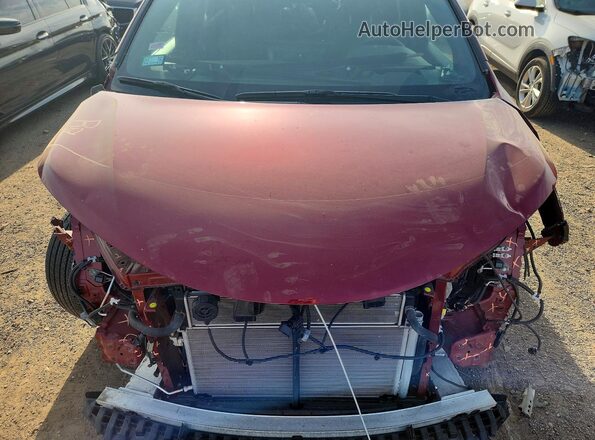 5TDESKFC8SS162780 2025 TOYOTA SIENNA Red უკანა სალონის ხედი