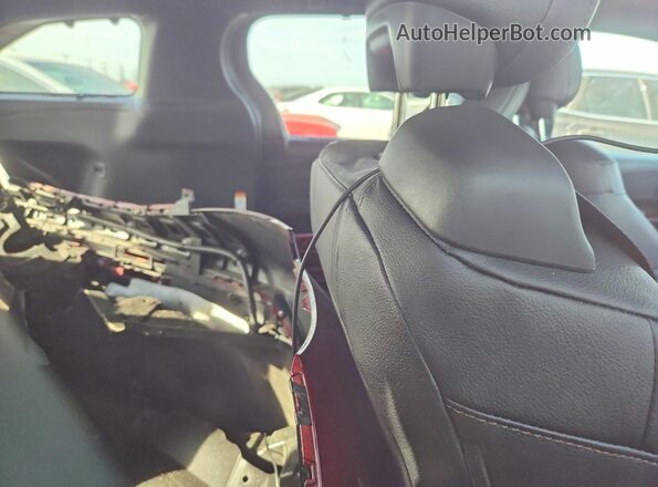 5TDESKFC8SS162780 2025 TOYOTA SIENNA Red უკანა სავარძლების ხედი