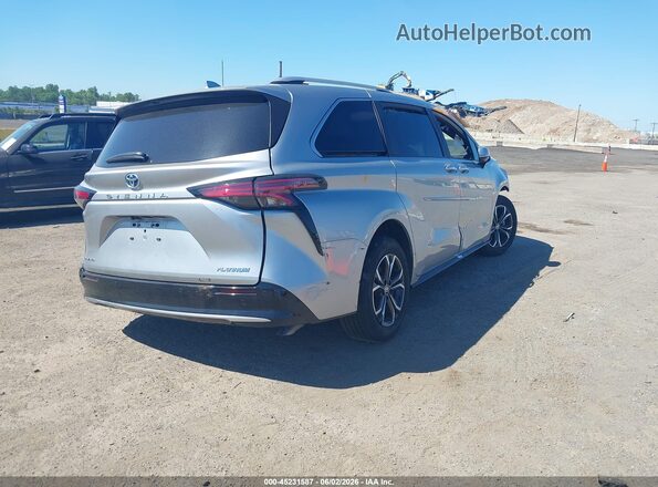 5TDESKFC8SS175867 2025 TOYOTA SIENNA Silver Tył prawy