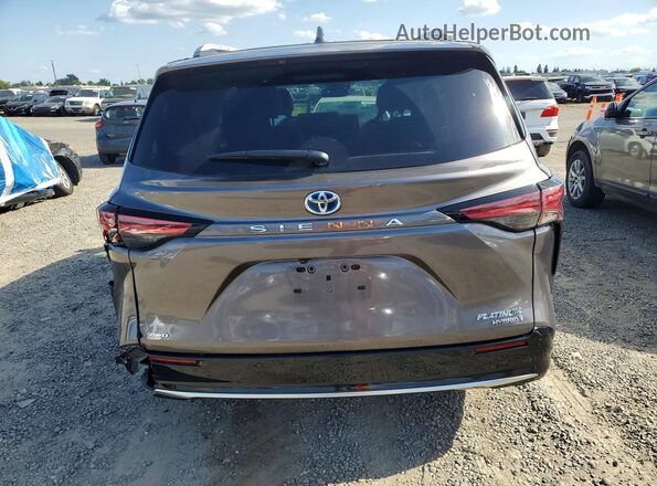 5TDESKFC9PS106211 2023 TOYOTA SIENNA Gray Vista trasera