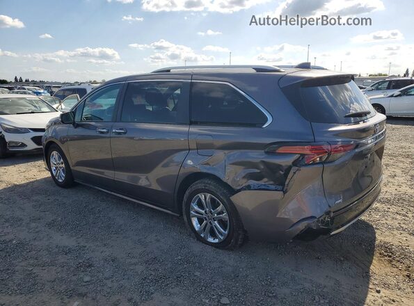 5TDESKFC9PS106211 2023 TOYOTA SIENNA Gray Trasero izquierdo