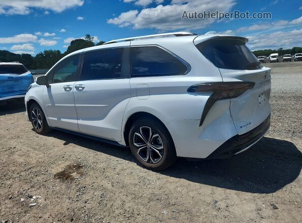 5TDESKFC9SS185128 2025 TOYOTA SIENNA White უკანა მარცხენა