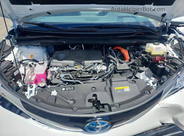 5TDESKFC9SS185128 2025 TOYOTA SIENNA White ძრავის განყოფილების ხედი