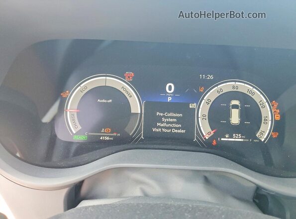 5TDESKFC9TS239674 2026 TOYOTA SIENNA Green ხელსაწყოთა პანელის ხედი