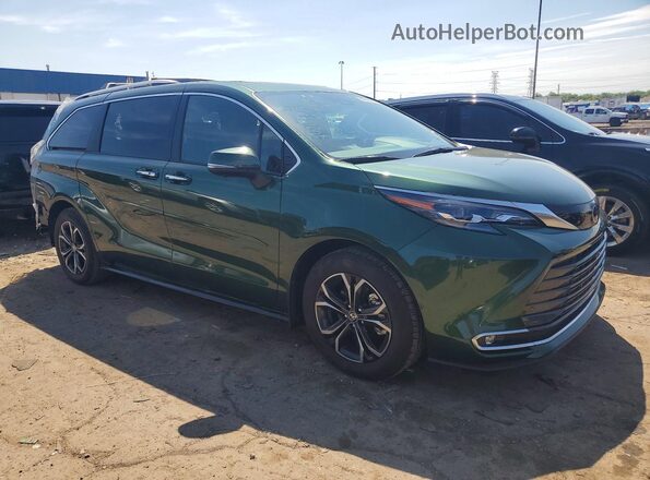 5TDESKFC9TS239674 2026 TOYOTA SIENNA Green წინა მარჯვენა