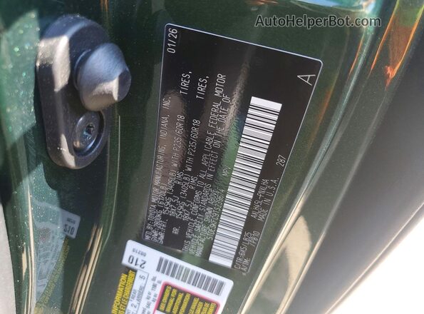5TDESKFC9TS239674 2026 TOYOTA SIENNA Green ძრავის განყოფილების ხედი